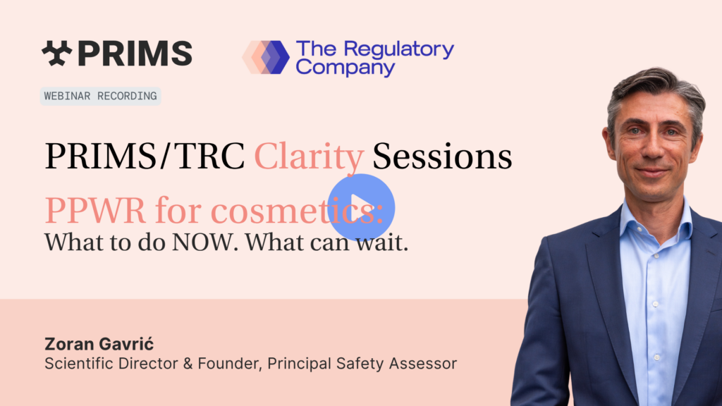 recording of webinar PPWR